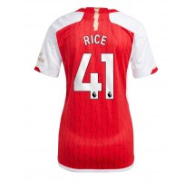 Arsenal Declan Rice #41 Koszulka Podstawowa damskie 2023-24 Krótki Rękaw