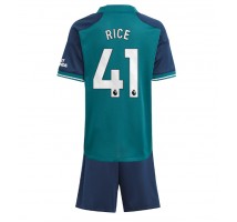 Arsenal Declan Rice #41 Koszulka Trzecia dzieci 2023-24 Krótki Rękaw (+ krótkie spodenki)