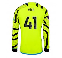 Arsenal Declan Rice #41 Koszulka Wyjazdowa 2023-24 Długi Rękaw