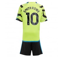 Arsenal Emile Smith Rowe #10 Koszulka Wyjazdowa dzieci 2023-24 Krótki Rękaw (+ krótkie spodenki)