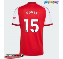Arsenal Ezri Konsa #15 Koszulka Podstawowa 2026-27 Krótki Rękaw