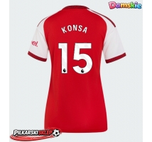 Arsenal Ezri Konsa #15 Koszulka Podstawowa damskie 2026-27 Krótki Rękaw