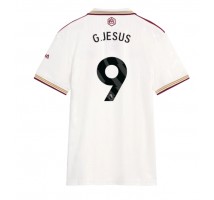 Arsenal Gabriel Jesus #9 Koszulka Trzecia damskie 2025-26 Krótki Rękaw