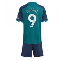Arsenal Gabriel Jesus #9 Koszulka Trzecia dzieci 2023-24 Krótki Rękaw (+ krótkie spodenki)