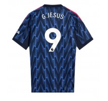 Arsenal Gabriel Jesus #9 Koszulka Wyjazdowa 2025-26 Krótki Rękaw
