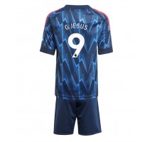 Arsenal Gabriel Jesus #9 Koszulka Wyjazdowa dzieci 2025-26 Krótki Rękaw (+ krótkie spodenki)