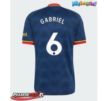 Arsenal Gabriel Magalhaes #6 Koszulka Wyjazdowa 2026-27 Krótki Rękaw