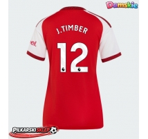Arsenal Jurrien Timber #12 Koszulka Podstawowa damskie 2026-27 Krótki Rękaw
