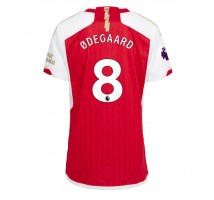 Arsenal Martin Odegaard #8 Koszulka Podstawowa damskie 2023-24 Krótki Rękaw