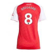 Arsenal Martin Odegaard #8 Koszulka Podstawowa damskie 2025-26 Krótki Rękaw