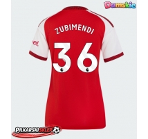 Arsenal Martin Zubimendi #36 Koszulka Podstawowa damskie 2026-27 Krótki Rękaw