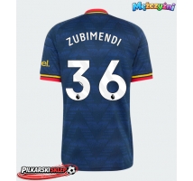 Arsenal Martin Zubimendi #36 Koszulka Wyjazdowa 2026-27 Krótki Rękaw