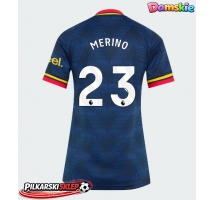 Arsenal Mikel Merino #23 Koszulka Wyjazdowa damskie 2026-27 Krótki Rękaw