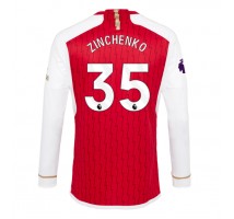 Arsenal Oleksandr Zinchenko #35 Koszulka Podstawowa 2023-24 Długi Rękaw