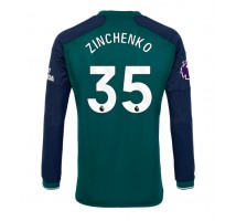 Arsenal Oleksandr Zinchenko #35 Koszulka Trzecia 2023-24 Długi Rękaw