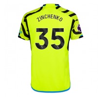Arsenal Oleksandr Zinchenko #35 Koszulka Wyjazdowa 2023-24 Krótki Rękaw