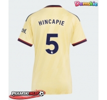 Arsenal Piero Hincapie #5 Koszulka Trzecia damskie 2026-27 Krótki Rękaw