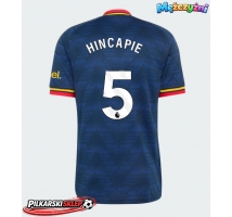 Arsenal Piero Hincapie #5 Koszulka Wyjazdowa 2026-27 Krótki Rękaw