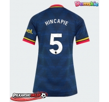 Arsenal Piero Hincapie #5 Koszulka Wyjazdowa damskie 2026-27 Krótki Rękaw