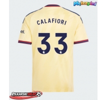 Arsenal Riccardo Calafiori #33 Koszulka Trzecia 2026-27 Krótki Rękaw