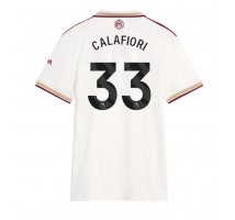 Arsenal Riccardo Calafiori #33 Koszulka Trzecia damskie 2025-26 Krótki Rękaw Arsenal Riccardo Calafiori #33 Koszulka Trzecia damskie 2025-26 Krótki Rękaw