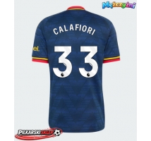 Arsenal Riccardo Calafiori #33 Koszulka Wyjazdowa 2026-27 Krótki Rękaw