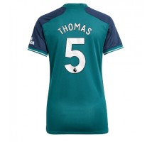 Arsenal Thomas Partey #5 Koszulka Trzecia damskie 2023-24 Krótki Rękaw