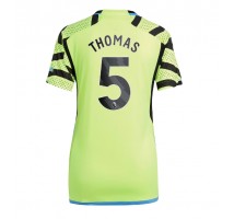 Arsenal Thomas Partey #5 Koszulka Wyjazdowa damskie 2023-24 Krótki Rękaw