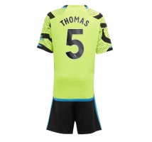 Arsenal Thomas Partey #5 Koszulka Wyjazdowa dzieci 2023-24 Krótki Rękaw (+ krótkie spodenki)