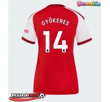 Arsenal Viktor Gyokeres #14 Koszulka Podstawowa damskie 2026-27 Krótki Rękaw