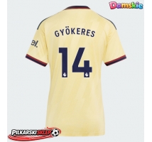 Arsenal Viktor Gyokeres #14 Koszulka Trzecia damskie 2026-27 Krótki Rękaw