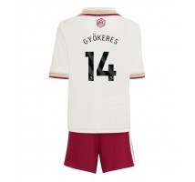 Arsenal Viktor Gyokeres #14 Koszulka Trzecia dzieci 2025-26 Krótki Rękaw (+ krótkie spodenki)