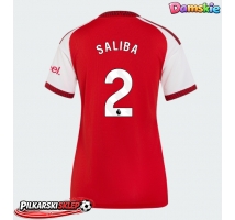 Arsenal William Saliba #2 Koszulka Podstawowa damskie 2026-27 Krótki Rękaw