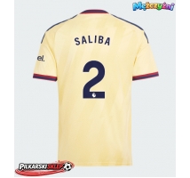 Arsenal William Saliba #2 Koszulka Trzecia 2026-27 Krótki Rękaw