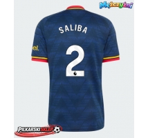 Arsenal William Saliba #2 Koszulka Wyjazdowa 2026-27 Krótki Rękaw