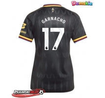 Aston Villa Alejandro Garnacho #17 Koszulka Wyjazdowa damskie 2026-27 Krótki Rękaw
