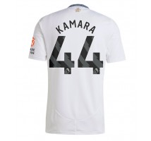 Aston Villa Boubacar Kamara #44 Koszulka Wyjazdowa 2024-25 Krótki Rękaw