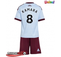 Aston Villa Boubacar Kamara #8 Koszulka Trzecia dzieci 2026-27 Krótki Rękaw (+ krótkie spodenki)