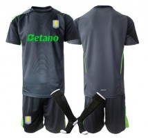 Aston Villa Bramkarskie Koszulka Podstawowa dzieci 2025-26 Krótki Rękaw (+ krótkie spodenki)