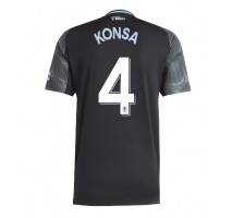 Aston Villa Ezri Konsa #4 Koszulka Wyjazdowa 2025-26 Krótki Rękaw