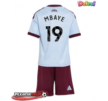 Aston Villa Ibrahim Mbaye #19 Koszulka Trzecia dzieci 2026-27 Krótki Rękaw (+ krótkie spodenki)