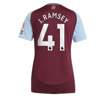 Aston Villa Jacob Ramsey #41 Koszulka Podstawowa damskie 2024-25 Krótki Rękaw