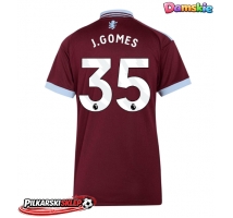 Aston Villa Joao Gomes #35 Koszulka Podstawowa damskie 2026-27 Krótki Rękaw