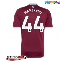 Aston Villa Johan Manzambi #44 Koszulka Podstawowa 2026-27 Krótki Rękaw