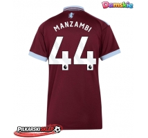 Aston Villa Johan Manzambi #44 Koszulka Podstawowa damskie 2026-27 Krótki Rękaw