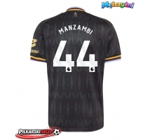 Aston Villa Johan Manzambi #44 Koszulka Wyjazdowa 2026-27 Krótki Rękaw