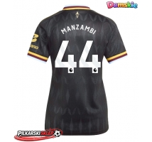Aston Villa Johan Manzambi #44 Koszulka Wyjazdowa damskie 2026-27 Krótki Rękaw