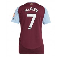 Aston Villa John McGinn #7 Koszulka Podstawowa damskie 2024-25 Krótki Rękaw