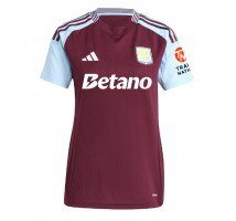 Aston Villa Koszulka Podstawowa damskie 2024-25 Krótki Rękaw