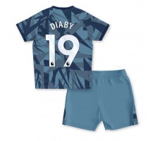 Aston Villa Moussa Diaby #19 Koszulka Trzecia dzieci 2023-24 Krótki Rękaw (+ krótkie spodenki)